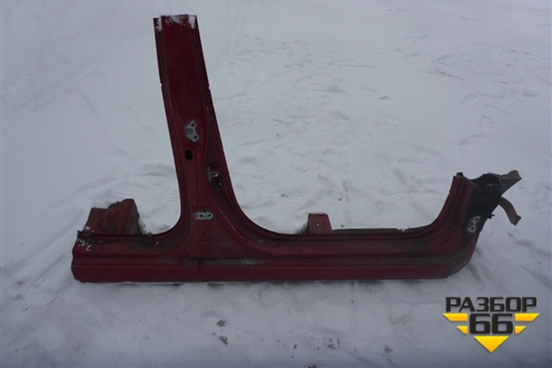 Порог со стойкой правый для Hyundai Solaris с 2010-2016г (Солярис)