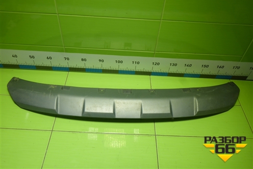 Накладка переднего бампера (на юбку) для Chery Tiggo 4 Pro с 2020г (Тиго 4 Про)