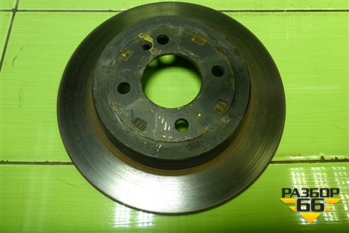 Диск тормозной задний для Hyundai Solaris с 2010-2016г (Солярис)