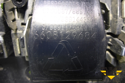 Решетка радиатора (6608129684) для Geely Monjaro с 2021г (Монджаро)