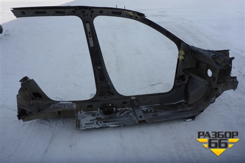 Порог со стойкой левый для Nissan Terrano с 2014г (Терано)