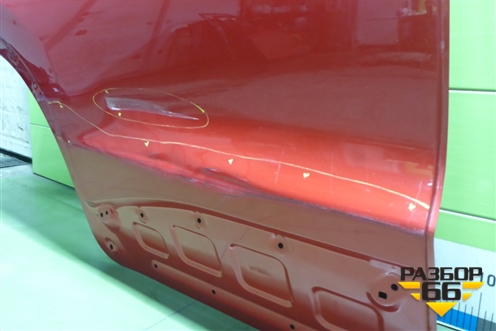 Дверь задняя правая (551000934AADYJ) для Chery Tiggo 7 Pro с 2019г (Тиго 7 Про)