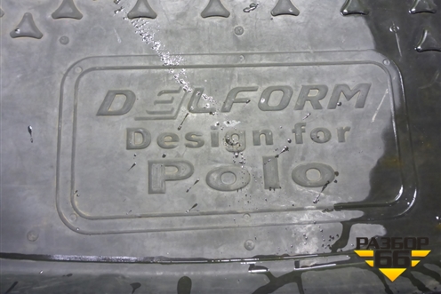 Коврик в багажник для Volkswagen Polo (седан) с 2010г (Поло)