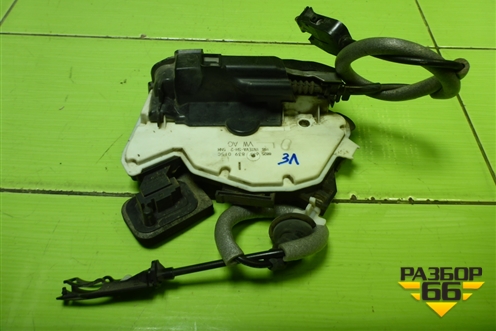 Замок двери задней левой (6RF839015C) для Volkswagen Polo (седан) с 2010г (Поло)