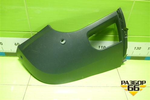 Накладка переднего бампера правая (под парктроник) (L8B217D749A) для Land Rover Defender с 2019г (Дефендер)