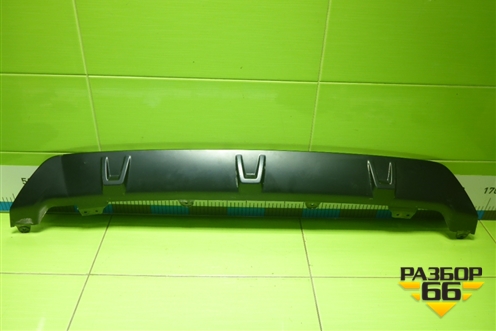 Накладка заднего бампера (на юбку M-пакет) (51128089547) для BMW X5 G05 с 2018г (Х5 Г05)