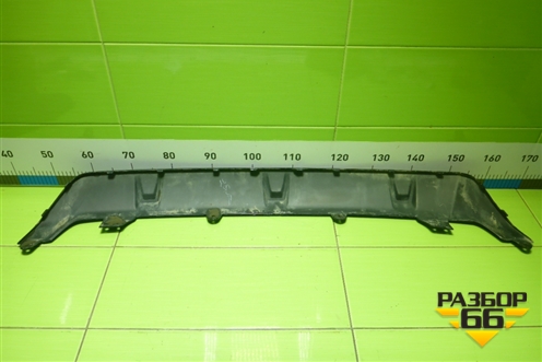 Накладка заднего бампера (на юбку M-пакет) (51128089547) для BMW X5 G05 с 2018г (Х5 Г05)