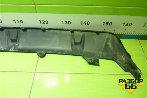 Накладка заднего бампера (на юбку M-пакет) (51128089547) для BMW X5 G05 с 2018г (Х5 Г05)