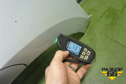 Крыло переднее левое без отверстия под повторитель (5JA821021) для Skoda Rapid с 2013г (Рапид)