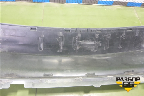 Бампер задний (60U807421D) для Skoda Rapid с 2020г (Рапид)