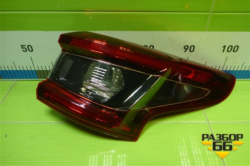 Фонарь задний наружный правый (после 2019г) (26550HV00A) для Nissan Qashqai (J11E) с 2013г (Кашкай)