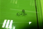 Стекло двери задней левой для Volkswagen Polo (седан) с 2010г (Поло)