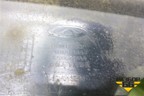 Юбка заднего бампера (под парктроник) (602006725AA) для Chery Tiggo 7L с 2024-2025г