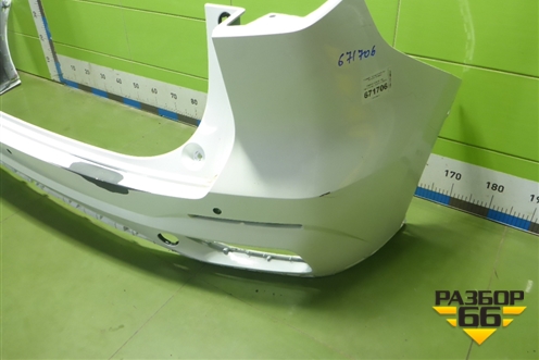 Бампер задний (под парктроник) (2804101AW20) для Changan CS55 PLUS с 2019г (ЦС 55 плюс)