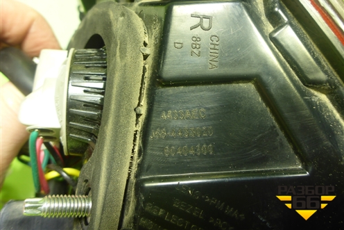 Фонарь задний правый (60404300) для Chery Tiggo 4 Pro с 2020-2025г (Тиго 4 Про)