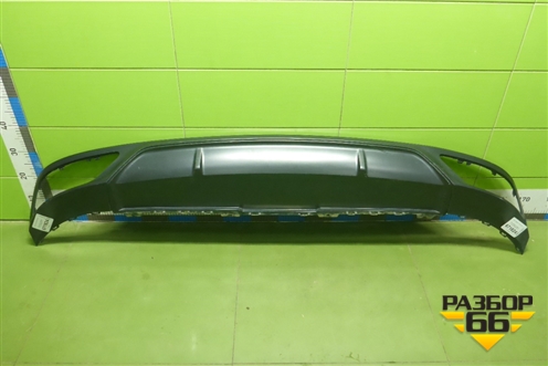 Юбка заднего бампера (S-Line) (4M8807521C) для Audi Q8 с 2018г (Ку 8)