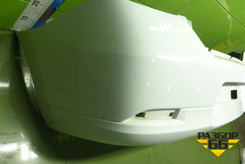 Бампер задний (до 2018г) (850220639R) для Renault Logan II с 2012г (Логан)