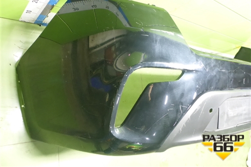 Бампер задний (до 2020г седан под парктроник) (86611H0000) для Kia Rio с 2017г (Рио 4)