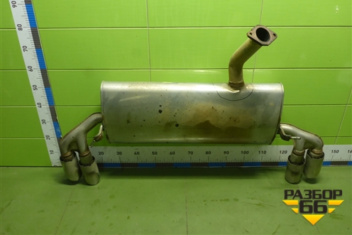 Глушитель задняя часть (6600275799) для Geely Coolray с 2019-2025г (Кулрей)