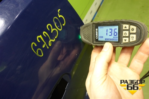 Дверь задняя левая (хэтчбек) (1702408) для Ford Focus 2 с 2008-2011г (Фокус)