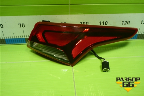 Фонарь задний наружный правый (92402H5000) для Hyundai Solaris с 2017г (Солярис)