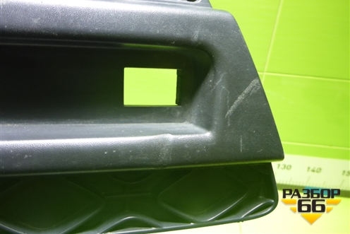 Накладка заднего бампера правая (StepWay под парктроник) (850761319R) для Renault Sandero с 2013-2022г (Сандеро)