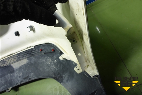 Бампер задний (хетчбэк) (BM51A17906AGW) для Ford Focus 3 с 2011г (Фокус)