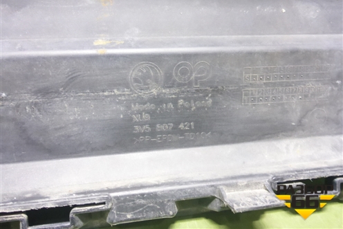 Бампер задний (3V5807421) для Skoda Superb с 2015г (Суперб)