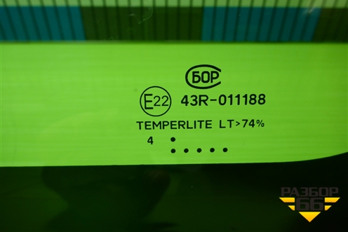 Стекло глухое правое для VAZ Largus/Ларгус с 2012-2024г