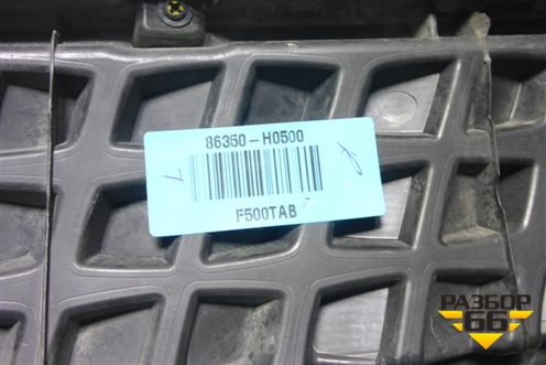 Решетка радиатора (X-Line) (86350H0500) для Kia Rio с 2017г (Рио 4)