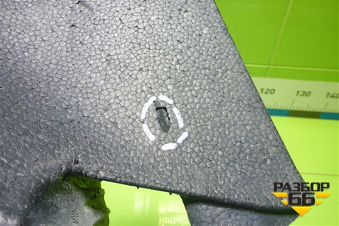 Наполнитель переднего бампера (левый) (A2925050730) для Mercedes Benz GLE-Klass (купе) C292 с 2015г (ГЛЕ)