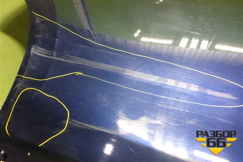 Дверь задняя правая (KB7W72010) для Mazda CX 5 с 2017г (СХ5)