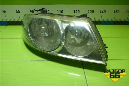 Фара правая (галоген) (2601095F0A) для Nissan Almera Classic с 2006-2013г (Альмера Классик)