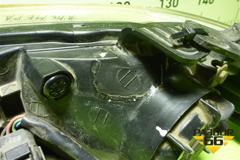 Фара правая (галоген) (2601095F0A) для Nissan Almera Classic с 2006-2013г (Альмера Классик)