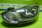 Фара левая (до 2014г галоген) (921014L000) для Hyundai Solaris с 2010-2016г (Солярис)