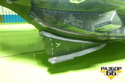 Фара правая (галоген) (260108765R) для Renault Kaptur с 2016г (Каптюр)