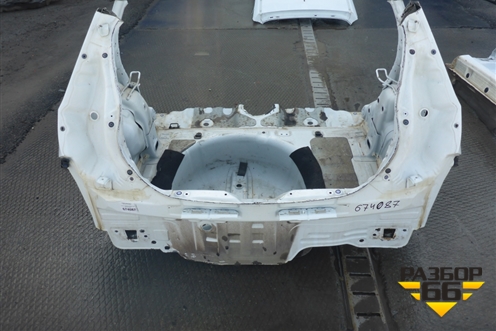 Панель задняя (хетчбэк) (691004L200) для Hyundai Solaris с 2010-2016г (Солярис)