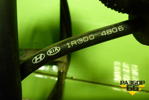 Трос стояночного тормоза (левый) для Hyundai Solaris с 2010-2016г (Солярис)