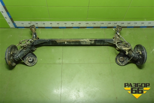 Балка задняя (барабанные тормоза) (551004L000) для Hyundai Solaris с 2010-2016г (Солярис)