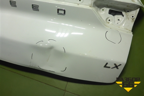 Дверь багажника без стекла (552000102AADYJ) для Exeed LX с 2019-2024г (ЛХ)