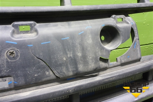 Накладка переднего бампера центральная  (DZ9X259620011) для Shacman (shaanxi) X6000 (Х6000)