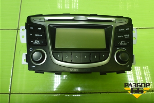 Магнитола (961704L0004X) для Hyundai Solaris с 2010-2016г (Солярис)