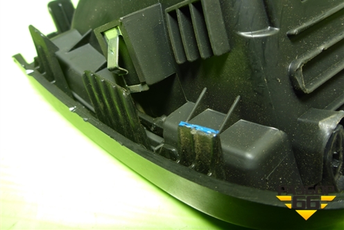 Дефлектор воздушный правый (974804L000) для Hyundai Solaris с 2010-2016г (Солярис)