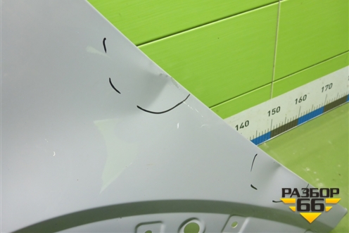 Крыло переднее левое (S202F2701020100) для Changan UNI-T с 2020г (Юни Т)