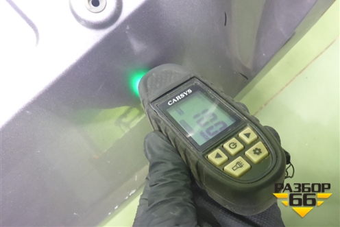 Дверь багажника без стекла (S111F2701080103) для Changan CS35 Plus с 2018г (ЦС 35 плюс)