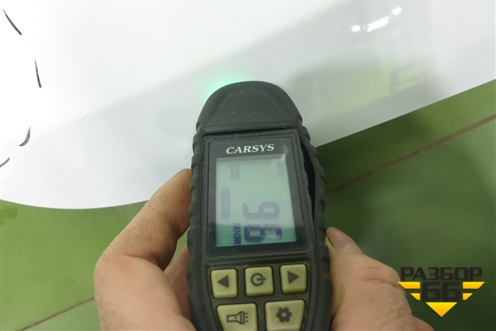 Дверь багажника без стекла (72800S1100) для Hyundai Santa Fe с 2018-2024г (Санта Фе)