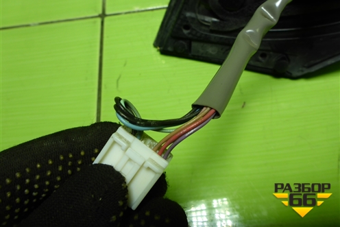 Зеркало левое электрическое (9 контактов) (8794042B80) для Toyota Rav-4 с 2012-2019г (Рав 4)