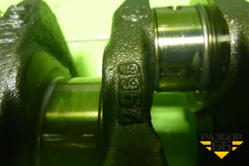 Коленвал (1.6л PSA) для Peugeot Partner Tepee с 2008г (Партнер Типпи)