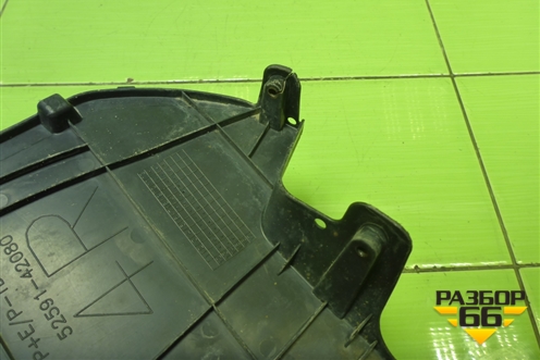 Пыльник заднего бампера правый (5259142080) для Toyota Rav-4 с 2012-2019г (Рав 4)