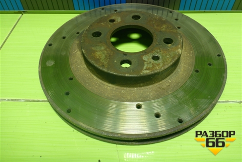 Диск тормозной передний вентилируемый (R14 с префорацией) для VAZ Granta/Гранта